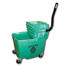 Exprimidor Plástico para Lampazo Color Verde